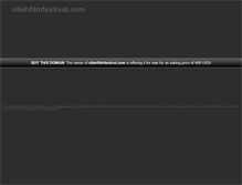 Tablet Screenshot of ollehfilmfestival.com